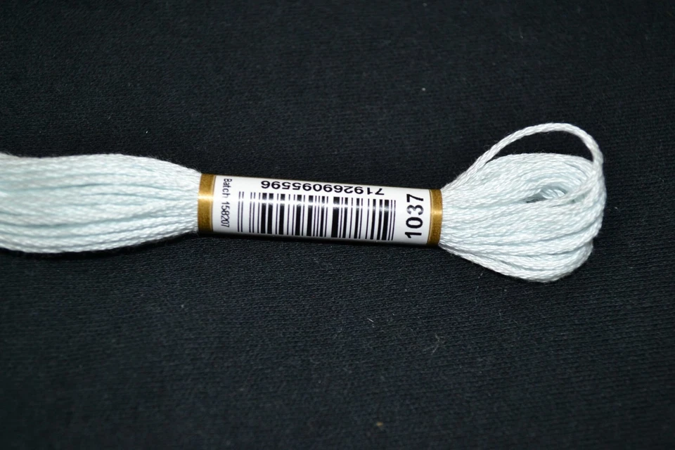 Anchor Cotton Threads for Embroidery Shade 1037 Sea Blue Very Light - Image 1 of 1