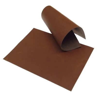 Rindleder Cognac Pull-Up Design 2,2 mm Dick A4 Format Braun Echt Leder 14 - Bild 1 von 3