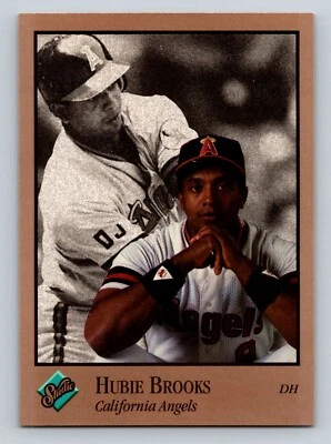 Hubie Brooks 1992 Studio #142 California Angels - Image 1 of 2