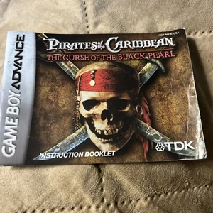 Pirates of the Caribbean: The Curse of the Black Pearl - GBA Manual Only - Picture 1 of 2