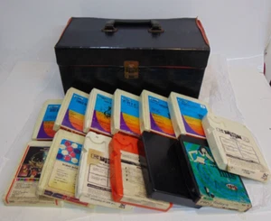 8 Track Tapes And Carrying Case Jackson 5 Three Dog Night Chicago Creedence Brea - Picture 1 of 24