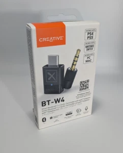 Creative BT-W4 PS4/PS5/Nintendo Switch compatible aptX Adaptive up to 24bit/96kH - Picture 1 of 4