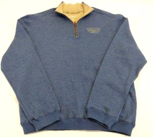 DISNEY Parks long sleeve quarter zip pullover fleece sweater, size M, WDW 1971 C - Picture 1 of 6