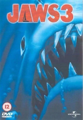 🆕JAWS 3 1983 DVD RGN2 BBFC 12 - Image 1 of 1