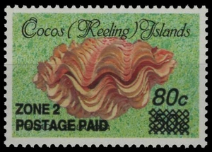 Islas del Coco 1991 - Mi-N.o 243 ** - Estampillada sin montar o nunca montada - caracoles marinos / caracoles marinos - Imagen 1 de 1