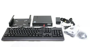 Lenovo ThinkCentre M910q CPU I5-6500T 2.5GHz RAM 8GB HDD 1TB 10MUS0TW00 - Picture 1 of 4
