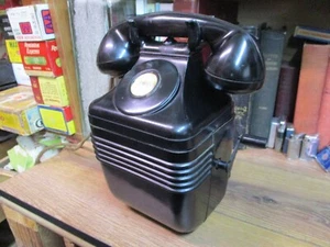 Manivela de mano magneto baquelita magnética de colección teléfono modelo 86 colmena montaje en pared - Imagen 1 de 9