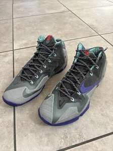 Nike Lebron 11 XI Terracotta Warrior Grey Mens Size 10 Sneakers Shoes 616175-005 - Picture 1 of 8