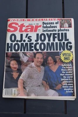 STAR Magazine October 17 1995 O.J. Simpson Joan Collins Princess Diana - Image 1 of 4