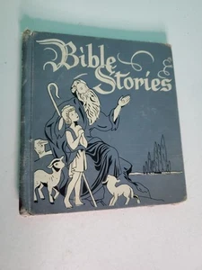 Bible Stories Children's Book Whitman Cozy Corner 1952 Illustrated Lajos Segner - Picture 1 of 7