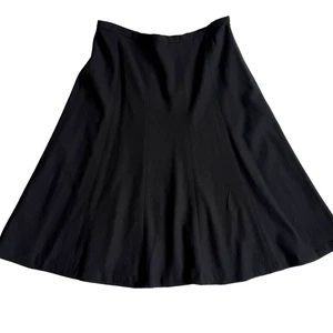 Gonna Talbots svasata Godet donna 12 L tuta lana tromba Gore linea A foderata midi - Foto 1 di 5