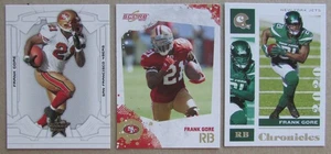 Frank Gore 3 Karten Lot San Francisco 49ers New York Jets NFL - Bild 1 von 2