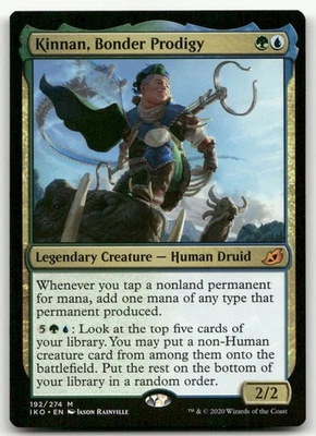 Kinnan, Bonder Prodigy #192 (NM) Ikoria IKO Magic MTG - Image 1 of 2
