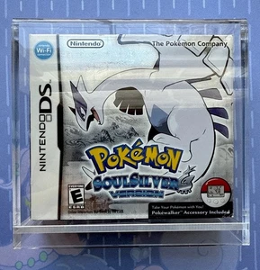 Pokémon SoulSilver Version (Nintendo DS, 2010) COMPLETE W/ACRYLIC CASE!!! - Picture 1 of 24
