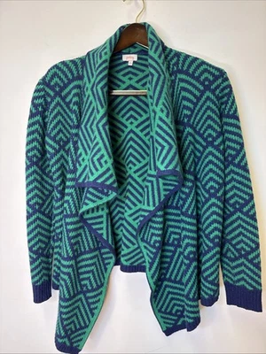 Cárdigan para mujer Boutique’s Kelly verde azul marino suéter para mujer talla mediana Foto 1 de 4