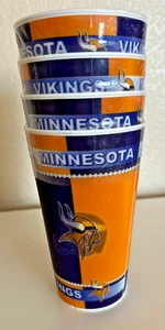 Minnesota Vikings Holographic Spirit Cup Becher 16oz 4-Cups Football NFL OB - Bild 1 von 8