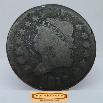 Centavo grande cabeza clásica 1812 - #C53384NQ Foto 1 de 2