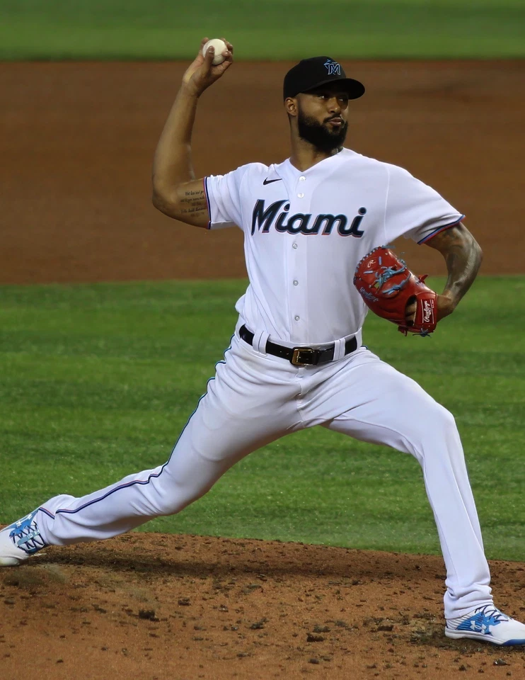 Sandy Alcantara Glossy Photo - 2022 Cy Young - Miami Marlins - Perfect for Auto - Image 1 of 1