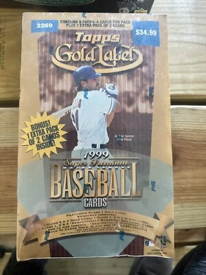 1999 Topps Gold Label Basebal Cards Sealed Box  - Image 1 of 2