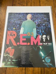 Vintage 2003 R.E.M. On Tour Now Anzeige - Bild 1 von 1