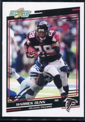 2004 Score Playoff Warrick Dunn #12 Atlanta Falcons - Image 1 of 2