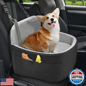 ONE PIX Dog Car Seat for Small Medium Dog, Pet Car Seat with 6 Inches Higher - Picture 1 of 5