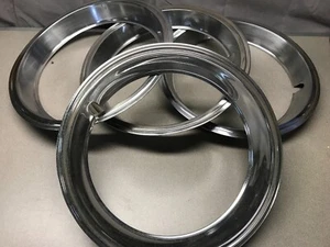 Lot 4 1966 Pontiac GTO OEM Wheel Trim Rings - Picture 1 of 6