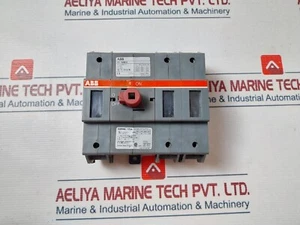 ABB OT 160E3 Panel Mount Disconnect Switch 600VAC 125A - Picture 1 of 6