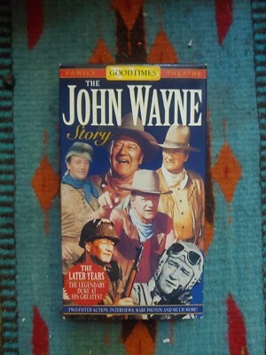 John Wayne Story The Later Years 1994 Goodtimes VHS ~ 018713085436 Foto 1 de 3