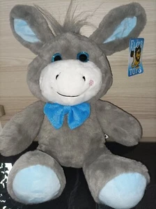 Plüschtier Esel sitzend ca. 28 cm Kuscheltier Stofftier Plüsch Neu - Bild 1 von 3