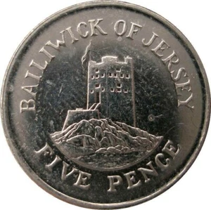 2006 5p COIN - BALLIWICK OF JERSEY - SEYMOUR TOWER GOOD COLLECTIBLE CONDITION. - Picture 1 of 1
