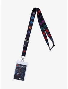 Magic the Gathering MTG Lanyard - FREE SHIPPING - Land Logos - Picture 1 of 5