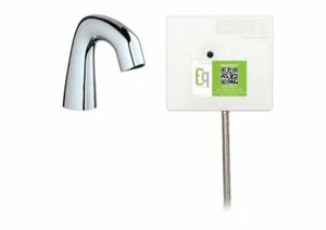 Chicago Faucets EQ Curved Series with Hands-free Infrared Detection Chrome *NEW* - Picture 1 of 8