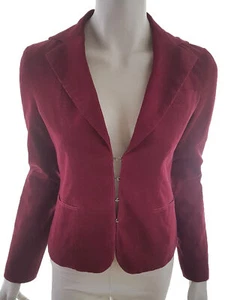 Vero moda T. 36 Granate Blazer con gancho Algodón 100% Manga larga - Imagen 1 de 5