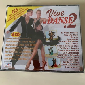 Vive La Danse À 2/ Coffret 5 CD, NEUF SOUS BLISTER (fêlure sur le boîtier) - Imagen 1 de 2
