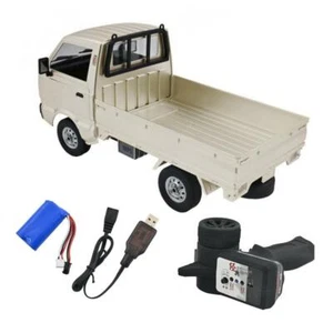 WPL D12 RC Truck 1:10 2WD 260 Motor on-Road 2WD RC Toy for Kids Adults - Picture 1 of 4