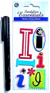 The Letter I Stickers Scrapbooking Card Making Embellishment - Picture 1 of 1
