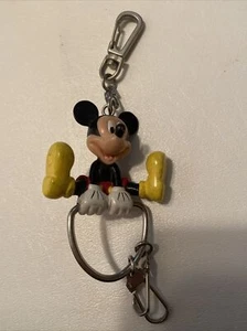 Disney Parks Mickey Mouse Feet in the Air Keychain PVC - - Picture 1 of 2