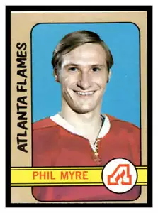 1972 Topps Hockey #109 Phil Myre Rookie 124E - Bild 1 von 2