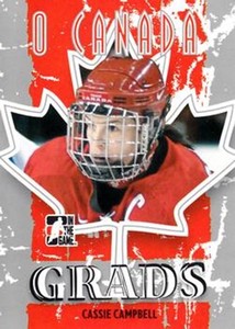 #79 Cassie Campbell - Canada - 2007-08 In The Game O Canada Hockey