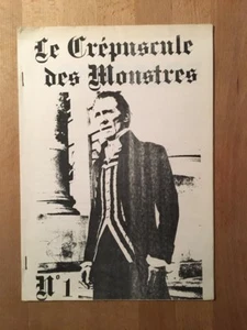 Le Crépuscule des Monstres - Rare fanzine de cinéma - TBE - Picture 1 of 2