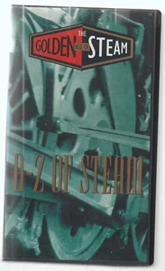 The Golden Age Of Steam ~ A-Z Of Steam (VHS) Railway Video Tape - Imagen 1 de 3