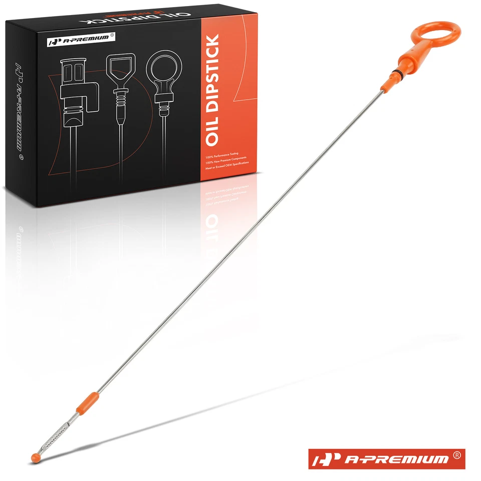 Varilla de medición de aceite de motor A-Premium para VW Golf 2006-2006 Audi A3 2008-2008 L4 1,6 L Foto 1 de 4