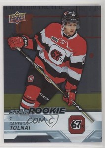 2018-19 Upper Deck CHL Star Rookies Silver Cameron Tolnai #341