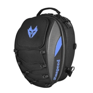 Custom Motorcycle Helmet Bag Waterproof Tail Bag Rear Seat Bags Rider Backpack - Bild 1 von 9