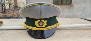 German Army General Visor Cap WW2 Field Wool Officer Hat XL Reproduction - Picture 1 of 10