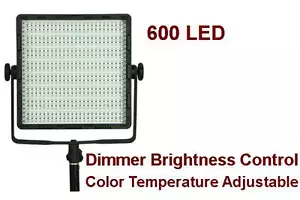 Tageslicht LED Studio Fotolicht Beleuchtung Panel Kopf Farbe Temperaturregelung - Bild 1 von 1