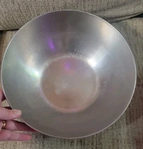 Vintage Crusader L&G Mfg Co. Ware Edelstahl Rührschüssel 11" B x 4. 50′′ H - Bild 1 von 10