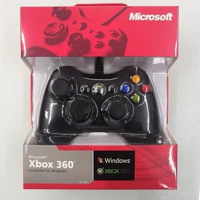 For Microsoft Xbox360 Wired Gamepad fit Windows 10/8/7/XP PC Joystick Controller - Image 1 of 4