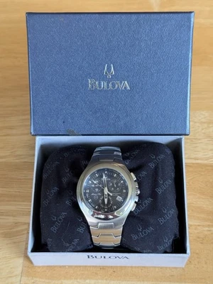 Reloj Hombre Vintage CRONÓGRAFO ALARMA BULOVA 96B99 Foto 1 de 4